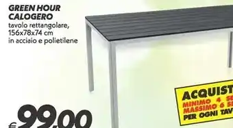 Iper Super Conveniente Green hour calogero offerta