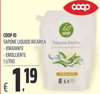 Coop COOP 10 SAPONE LIQUIDO RICARICA 1 Litro offerta