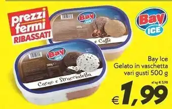 Iper Super Conveniente Bay ice - gelato in vaschetta vari gusti offerta