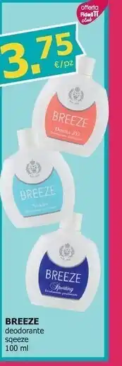 Tigotà Breeze deodorante offerta