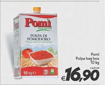 Iper Super Conveniente Pomì polpa bag box offerta