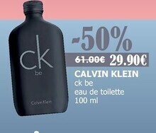 Calvin klein ck be eau de toilette