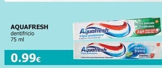 Tigotà Aquafresh dentifricio offerta