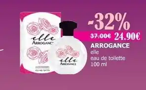 Arrogance elle eau de toilette