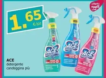 Tigotà Ace detergente candeggina piu offerta