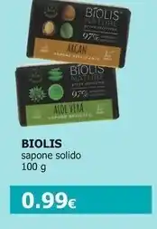 Tigotà Biolis sapone solido offerta