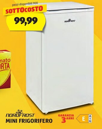 ALDI NORDFROST MINI FRIGORIFERO offerta