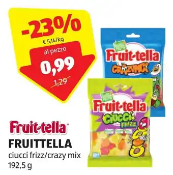 ALDI Fruit-tella FRUITTELLA 192,5 g offerta