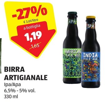 BIRRA ARTIGIANALE 330 ml