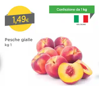 DPiù Pesche gialle 1kg offerta