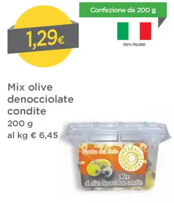 DPiù Mix olive denocciolate condite 200g offerta