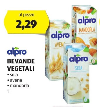 alpro BEVANDE VEGETALI 1 l