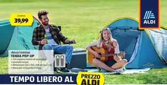 ALDI TENDA POP-UP offerta