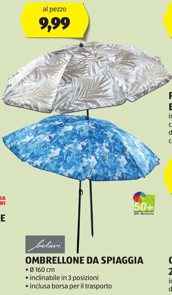 ALDI belavi. OMBRELLONE DA SPIAGGIA offerta