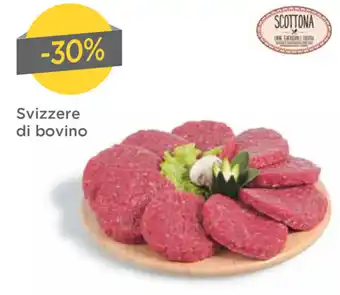 DPiù -30% Scottona Svizzere di bovino offerta