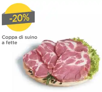 DPiù -20% Coppa di suino a fette offerta