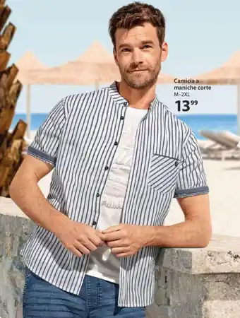 Camicia a maniche corte M-2XL