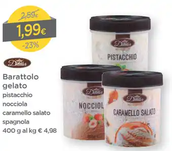 DPiù Barattolo Gelato 400g offerta