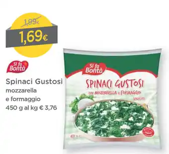 Si fa Bontà Spinaci Gustosi 450g