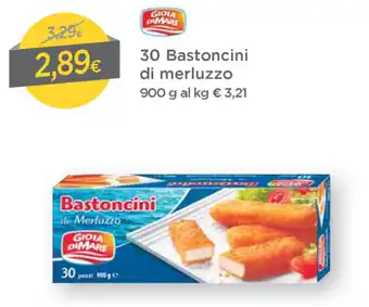 DPiù Gioia di Mare 30 Bastoncini di merluzzo 900g offerta