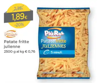 DPiù Più Rok Patate fritte 2500g offerta
