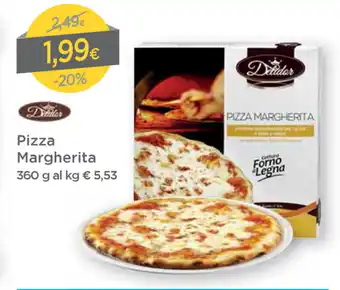 DPiù Pizza Margherita 360g offerta