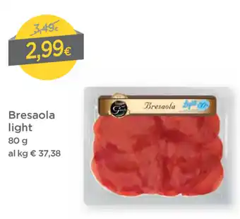 DPiù Bresaola light 80g offerta
