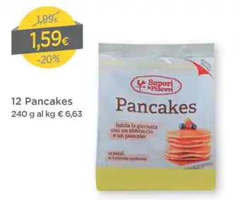 DPiù Sapori & Piaceri 12 Pancakes 240g offerta