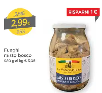 La Vangadizza Funghi misto bosco 980g