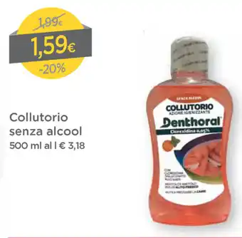 DPiù Collutorio senza alcool 500ml offerta