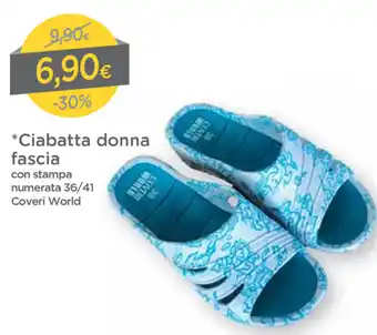 DPiù Ciabatta donna fascia offerta