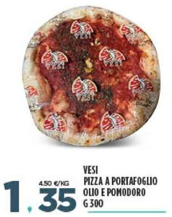 Deco Supermercati VESI PIZZA A PORTAFOGLIO OLIO E POMODORO G 300 offerta