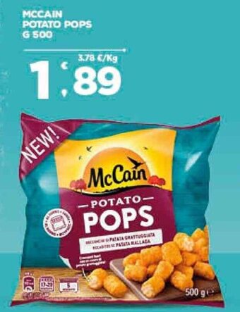 Deco Supermercati MCCAIN POTATO POPS G 500 offerta