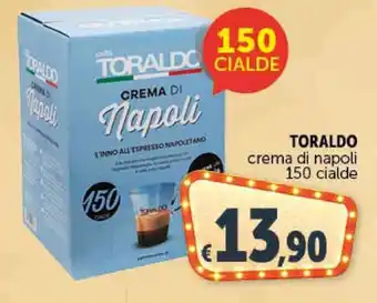 Deco Supermercati TORALDO crema di napoli 150 cialde offerta