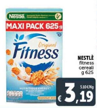 Deco Supermercati NESTLÈ fitness cereali g 625 offerta