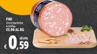 Deco Supermercati FINI mortadella emilia offerta