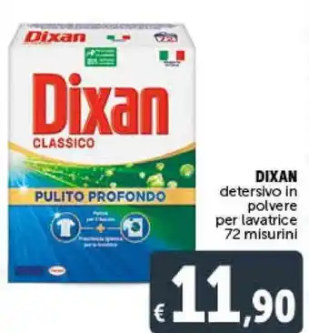 Deco Supermercati DIXAN detersivo in polvere 72 misurini offerta