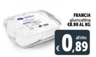 Deco Supermercati FRANCIA giuncatina offerta