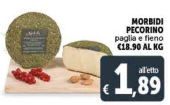 MORBIDI PECORINO paglia e fieno
