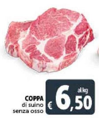 Deco Supermercati COPPA di suino senza osso offerta