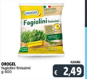 Deco Supermercati OROGEL fagiolini finissimi g 600 offerta
