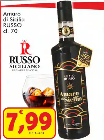 Paghi Poco Russo Amaro di Sicilia 70cl. offerta