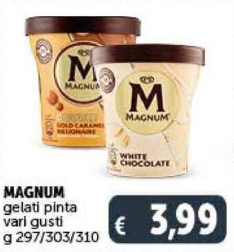 Deco Supermercati MAGNUM gelati pinta vari gusti g 297/303/310 offerta