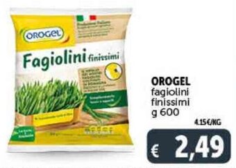 Deco Supermercati OROGEL fagiolini finissimi g 600 offerta