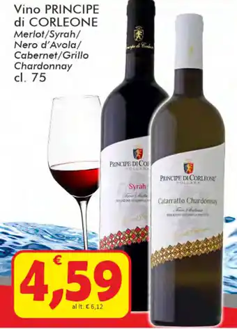 Paghi Poco Principe di Corleone Vino 75cl offerta