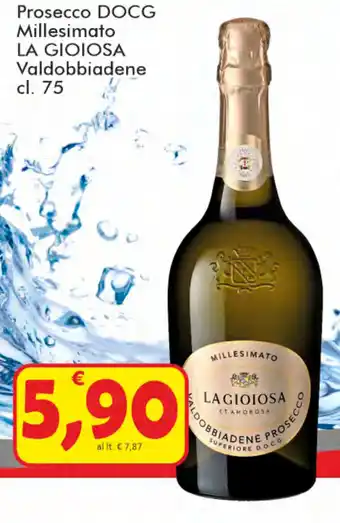Paghi Poco La Gioiosa Valdobbiadene Prosecco DOCG Millesimato 75cl. offerta
