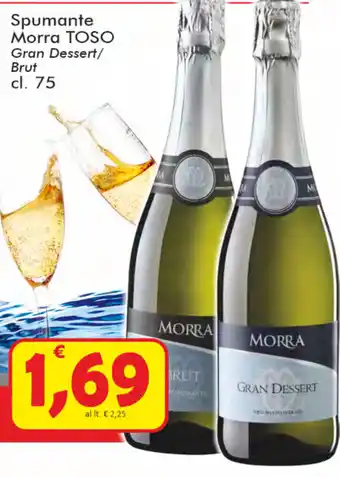 Paghi Poco Toso Spumante Morra 75cl. offerta