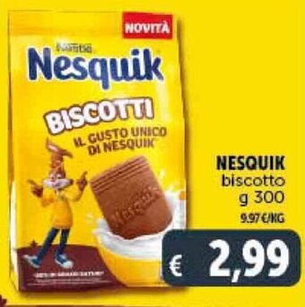 Deco Supermercati Nesquik biscotto g 300 offerta