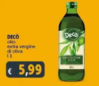Deco Supermercati DECÒ olio extra vergine di oliva 11 offerta