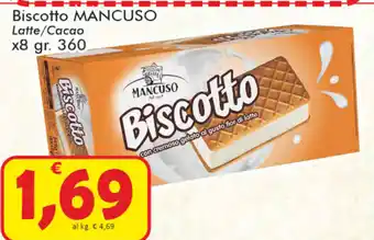 Paghi Poco Mancuso Biscotto x8 360gr. offerta